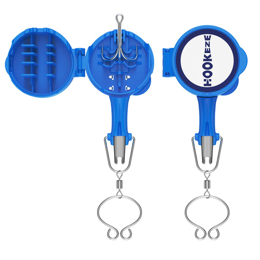 HookEze Fishing Knot Treble Hook Tying Tool | Pack of 2