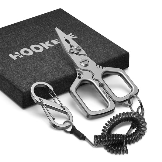 HookEze Compact Titanium Plier With Lanyard
