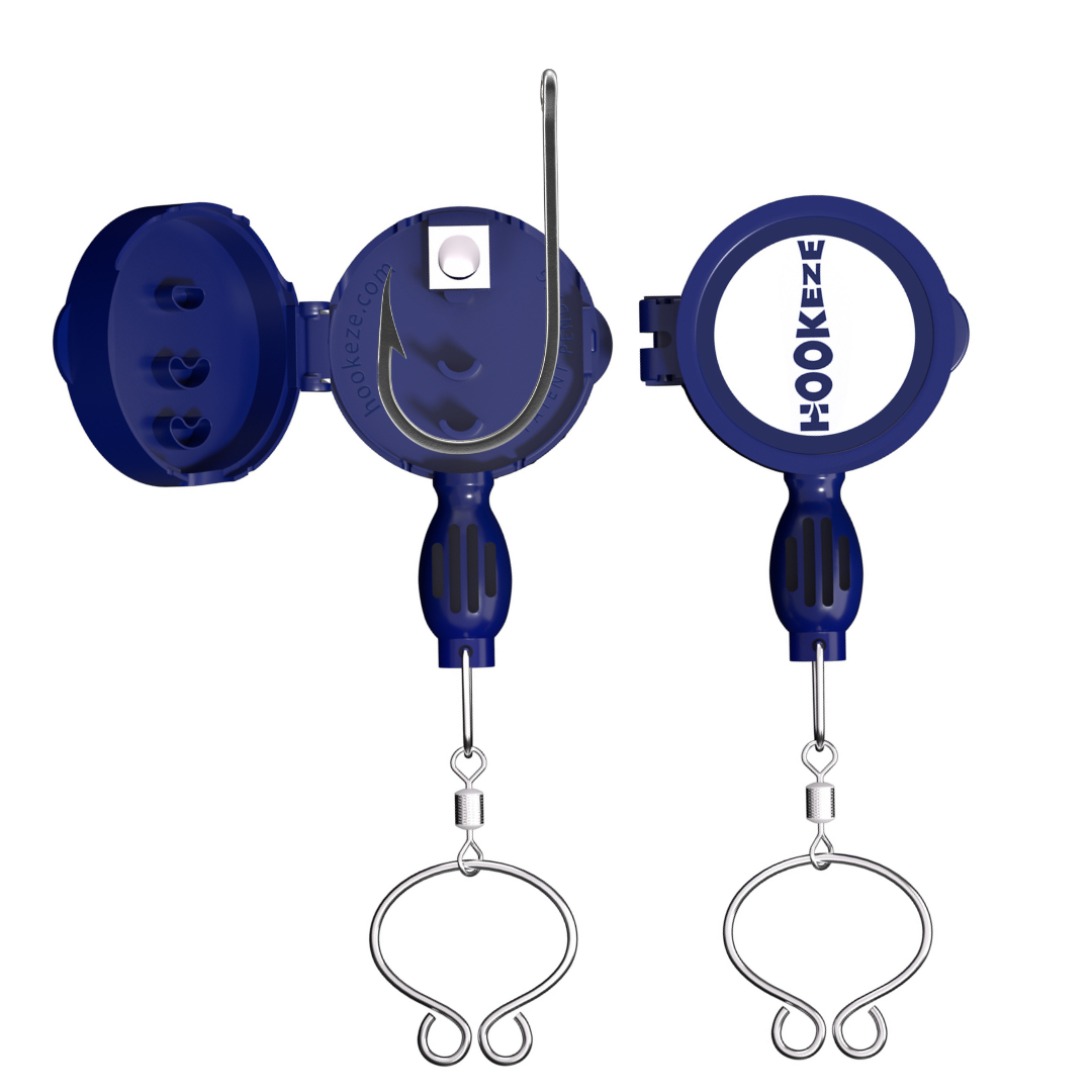 Hook-Eze Fishing Knot Tying Tool (Large) | Pack of 2 | Lime Green