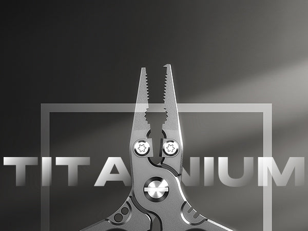 HookEze Compact Titanium Plier With Lanyard