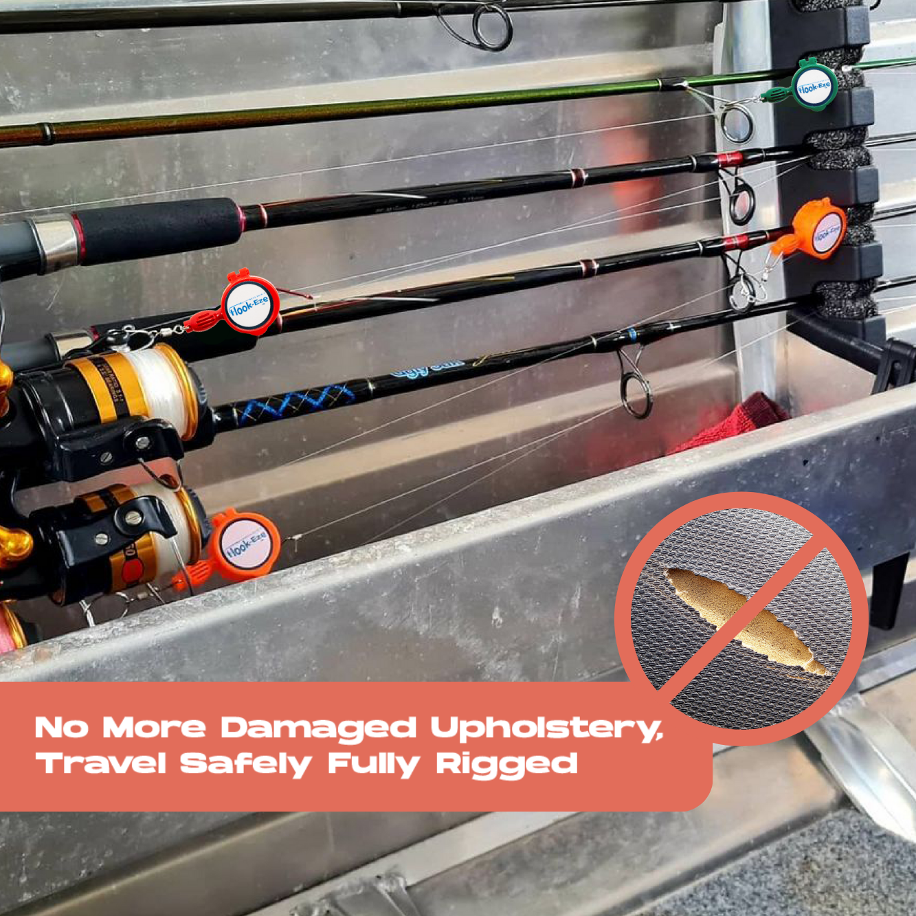 Hook-Eze Fishing Nail Knot Tying Tool | Pack of 2 | Green