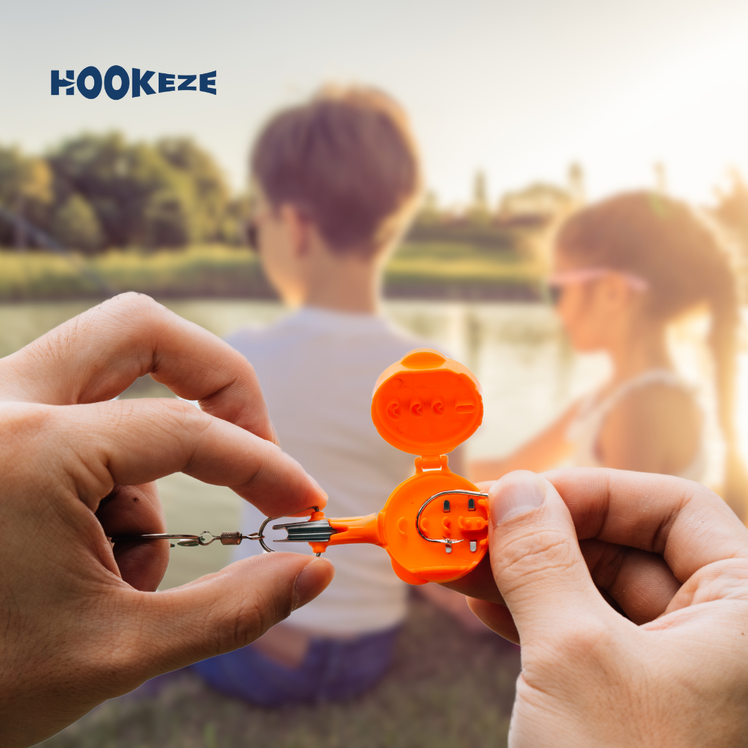 Hook-Eze Fishing Nail Knot Tying Tool | Pack of 2 | Green