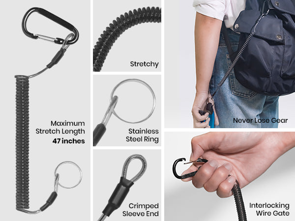 HookEze 7pc Fishing Tool Kit & Nail Knot Tool