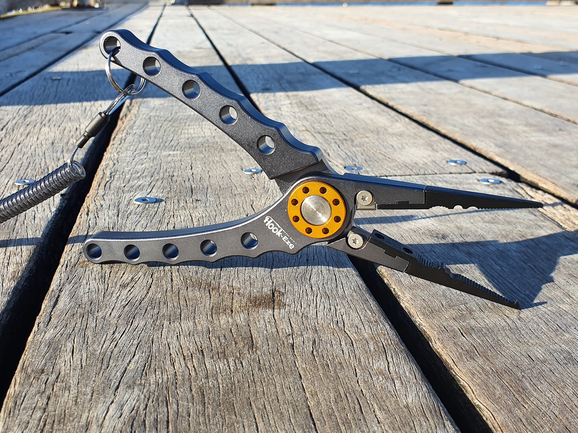 HookEze Pliers on Deck