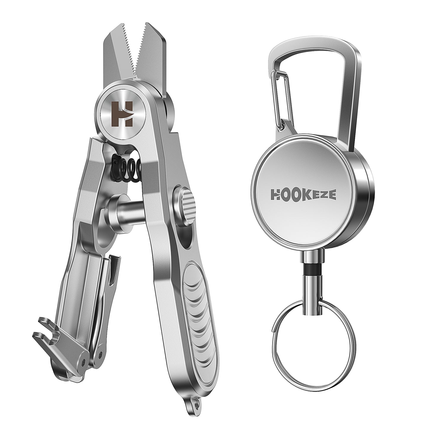 HookEze Fishing Nipper & Retractable Tether Combo