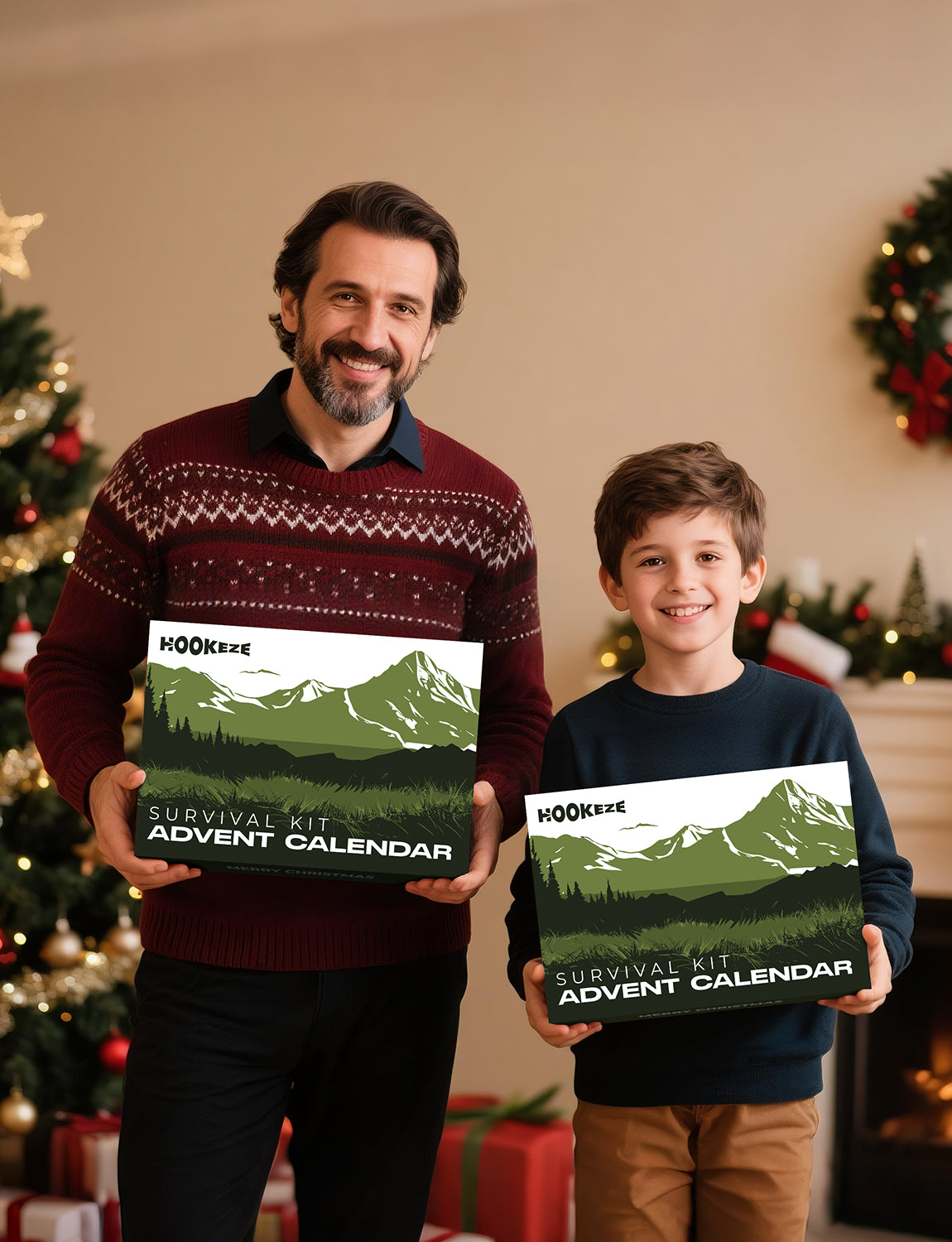 HookEze Survival Advent Calendar | Fishing, Camping, Hiking, Adventure Kit