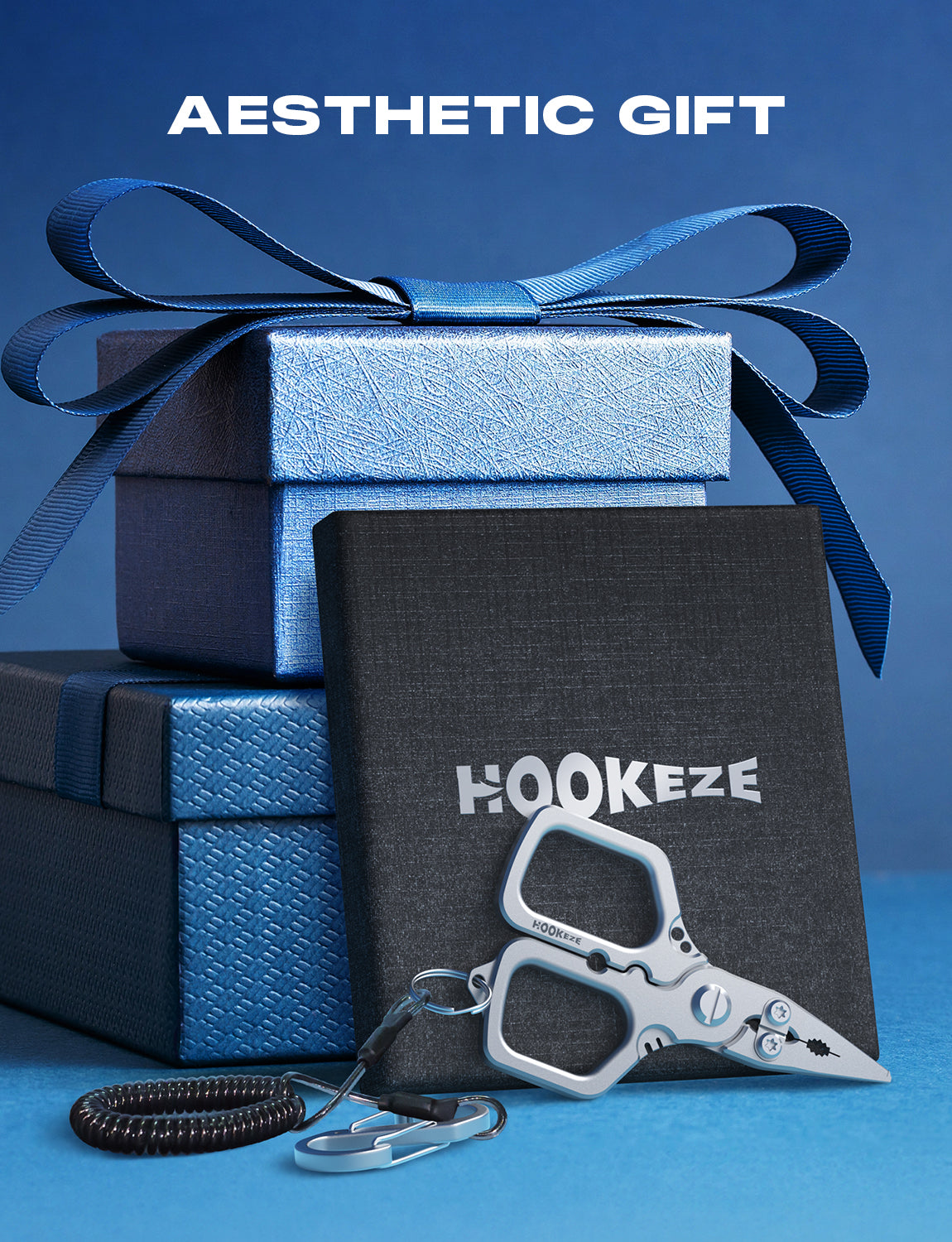 HookEze Compact Titanium Plier With Lanyard