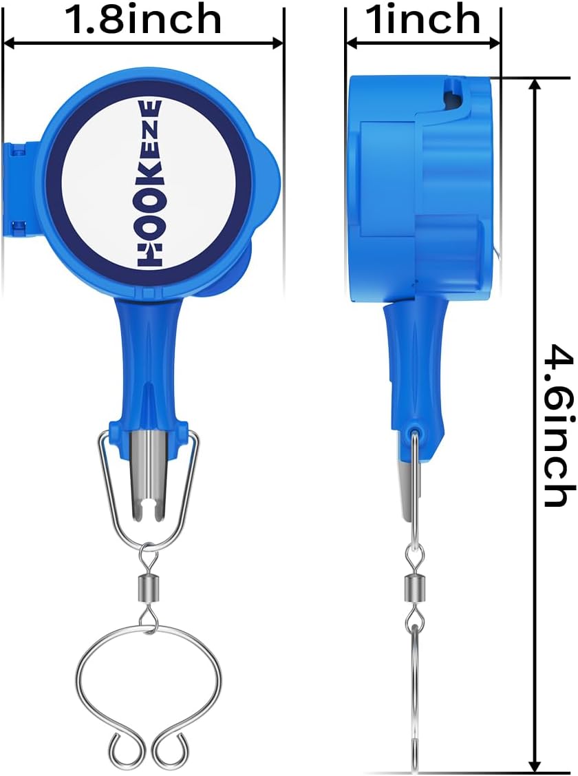 HookEze Fishing Knot Treble Hook Tying Tool | Pack of 2