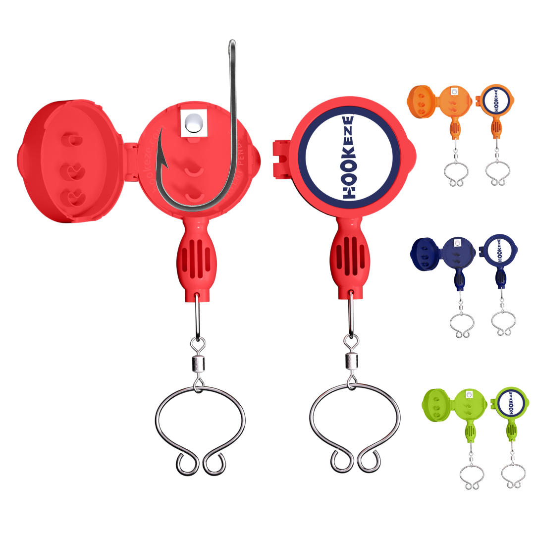 Hook-Eze Fishing Knot Tying Tool (Large) | Pack of 2