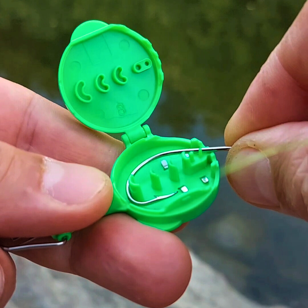 Hook-Eze Fishing Nail Knot Tying Tool | Pack of 2