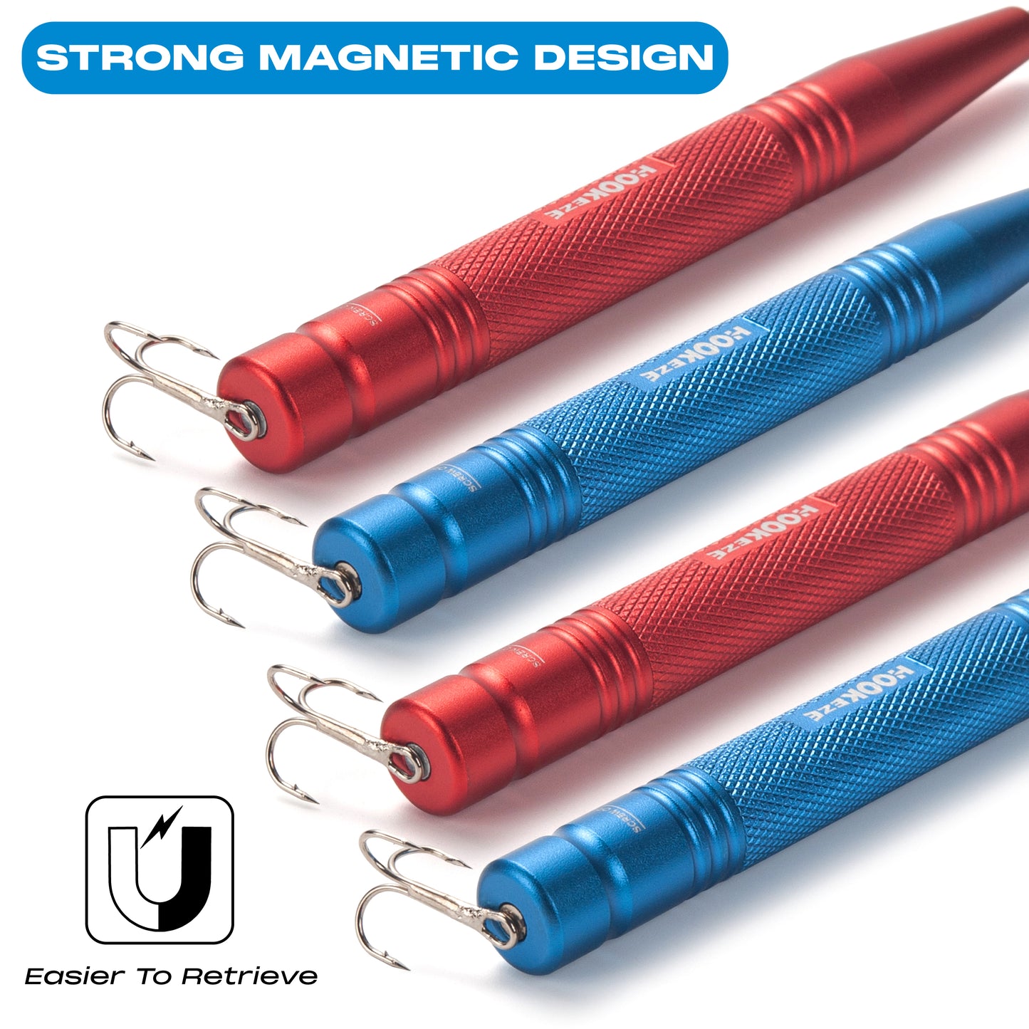 Hook-Eze Compact Fishing Hook Remover | Pack of 2