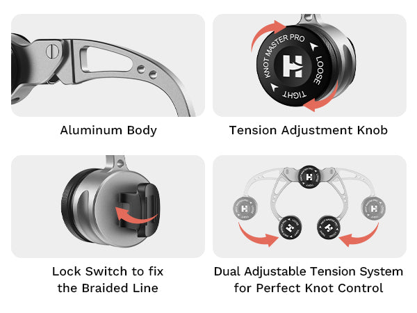 HookEze FG Knot Tying Tool | Braid to Leader Connection