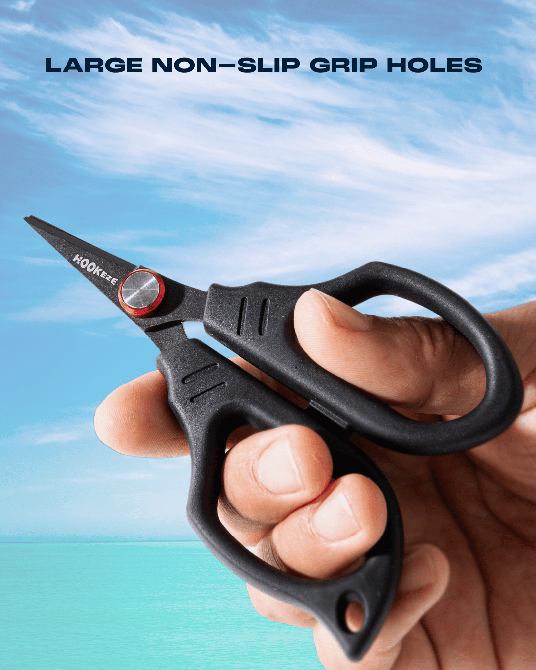 HookEze Compact, Teflon Fishing Scissors