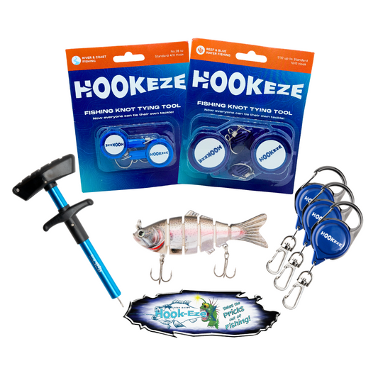 Hook-Eze Angler's Must-Have Fishing Tools | Hook Remover Pack (Standard & Large)