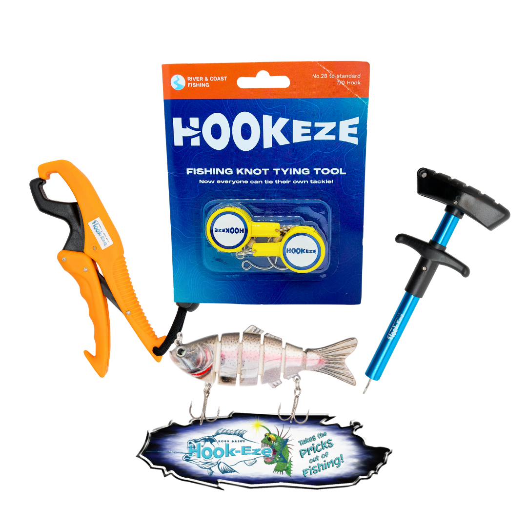 Hook-Eze Beginners Fishing Essential Pack | (Standard)