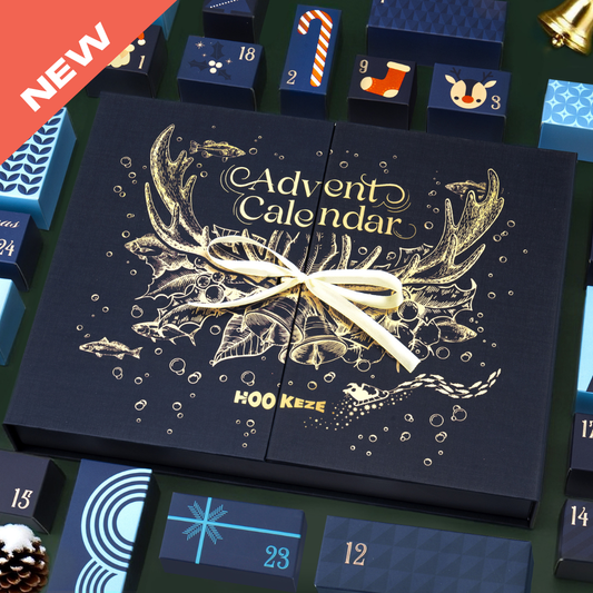 HookEze Fishing Advent Calendar Pro Kit | 24 Days of Fishing Gifts