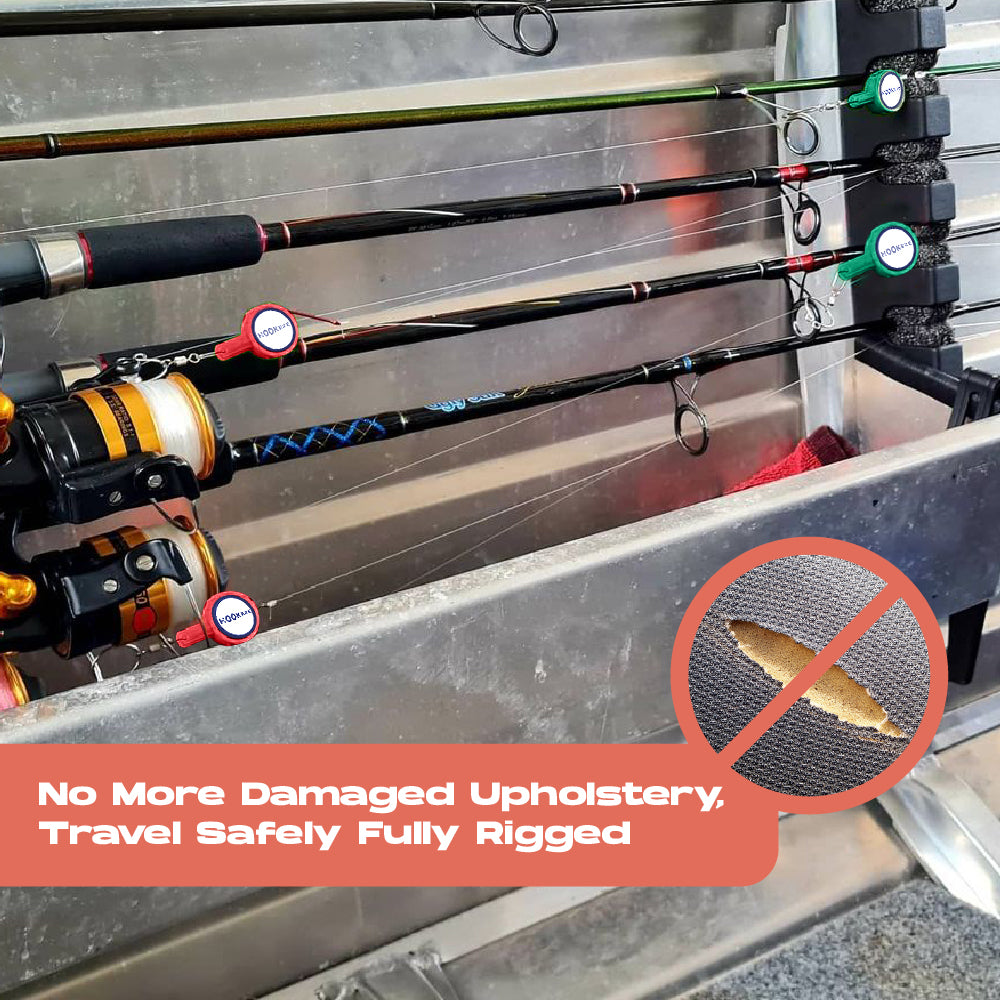 HookEze Christmas Pack | Pack of 2 | Red & Santa Green Standard Models