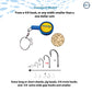 Hook-Eze Fishing Knot Tying Tool (Standard) & Hook Remover