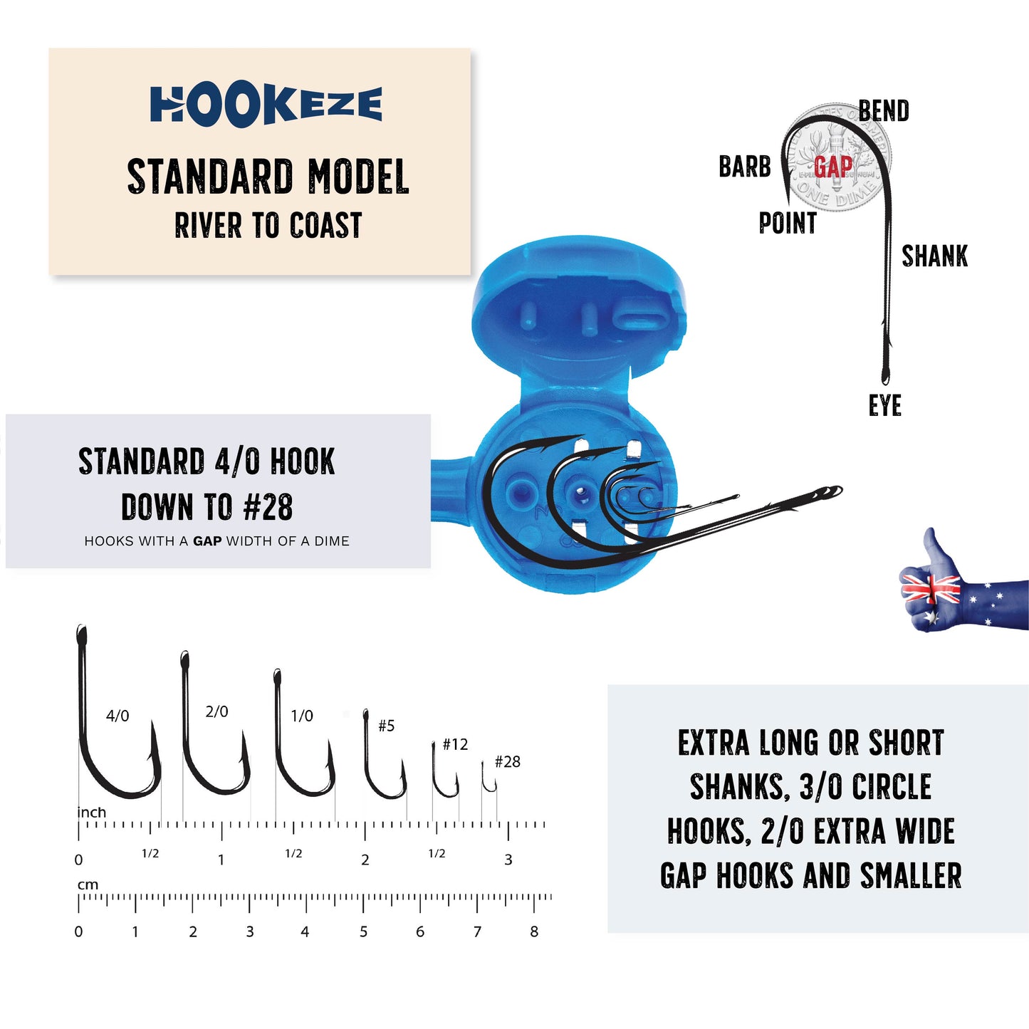 Hook-Eze Beginners Fishing Essential Pack | (Standard)