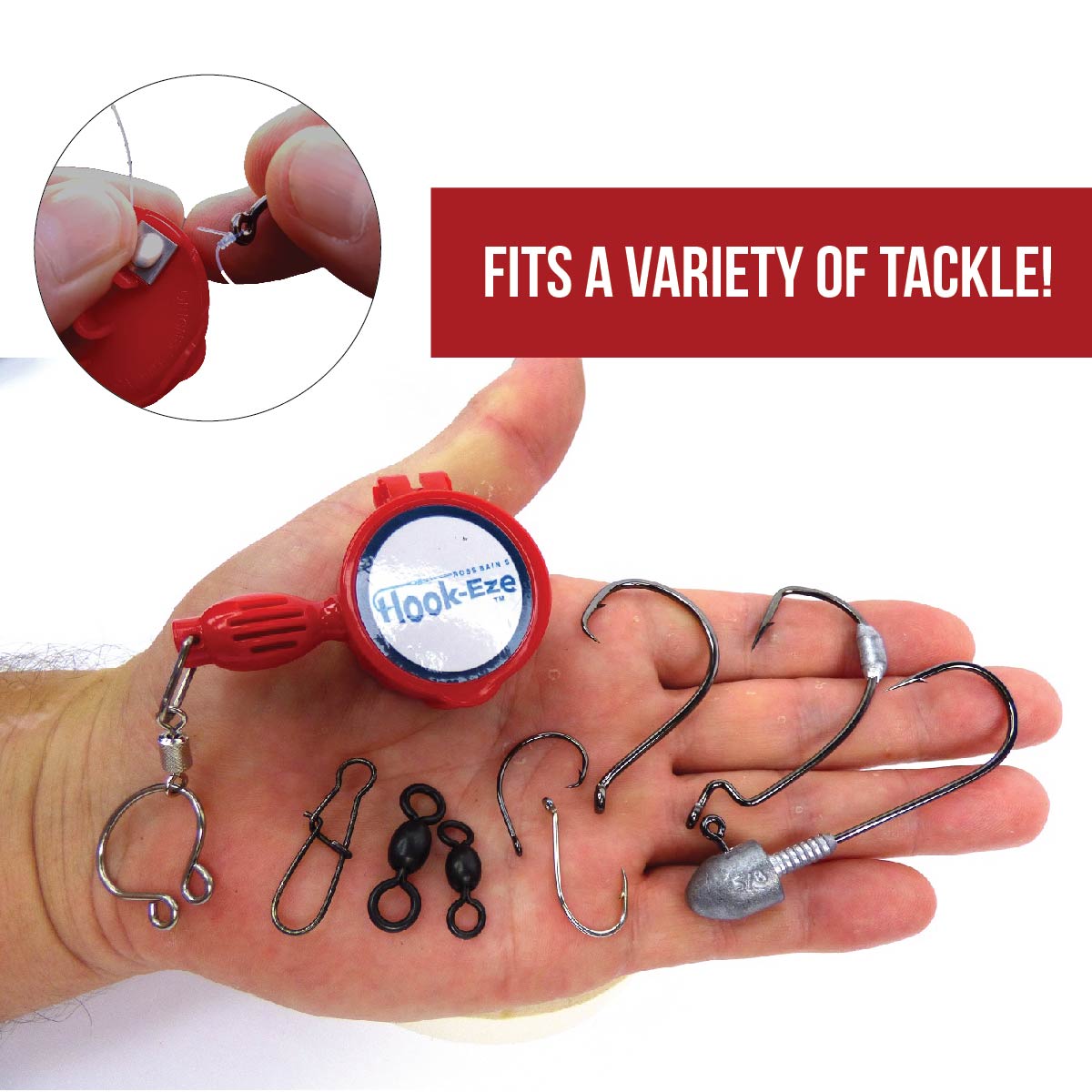 Hook-Eze Angler's Must-Have Fishing Tools | Lip Gripper Pack (Standard & Large)